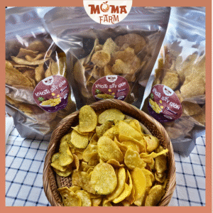 khoai lang sấy giòn mật ong moma farm