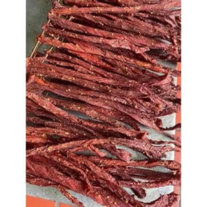 thịt nai gác bếp