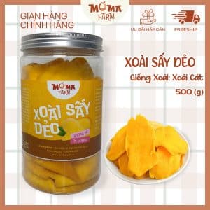 xoài sấy dẻo moma farm 500g