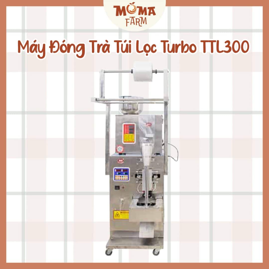 Máy đóng trà túi lọc inox Turbo TTL300 thumbnail