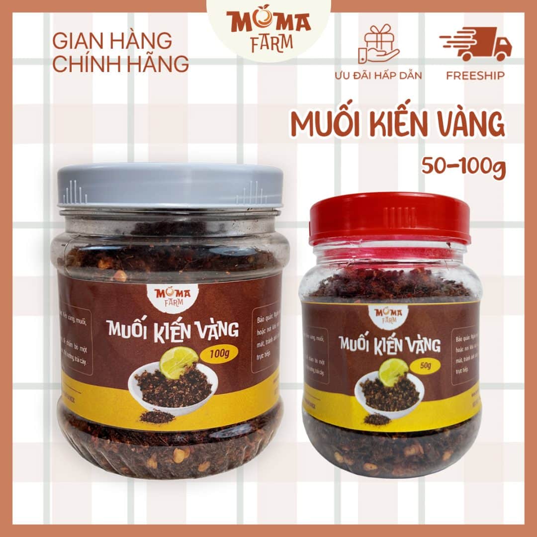 muối kiến vàng đặc sản moma farm