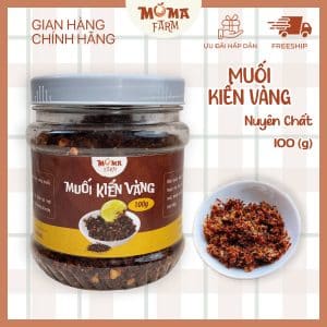 muối kiến vàng nguyên chất moma farm 100 g thumbnail