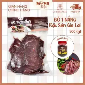 Bò một nắng muối kiến vàng Moma Farm 500g